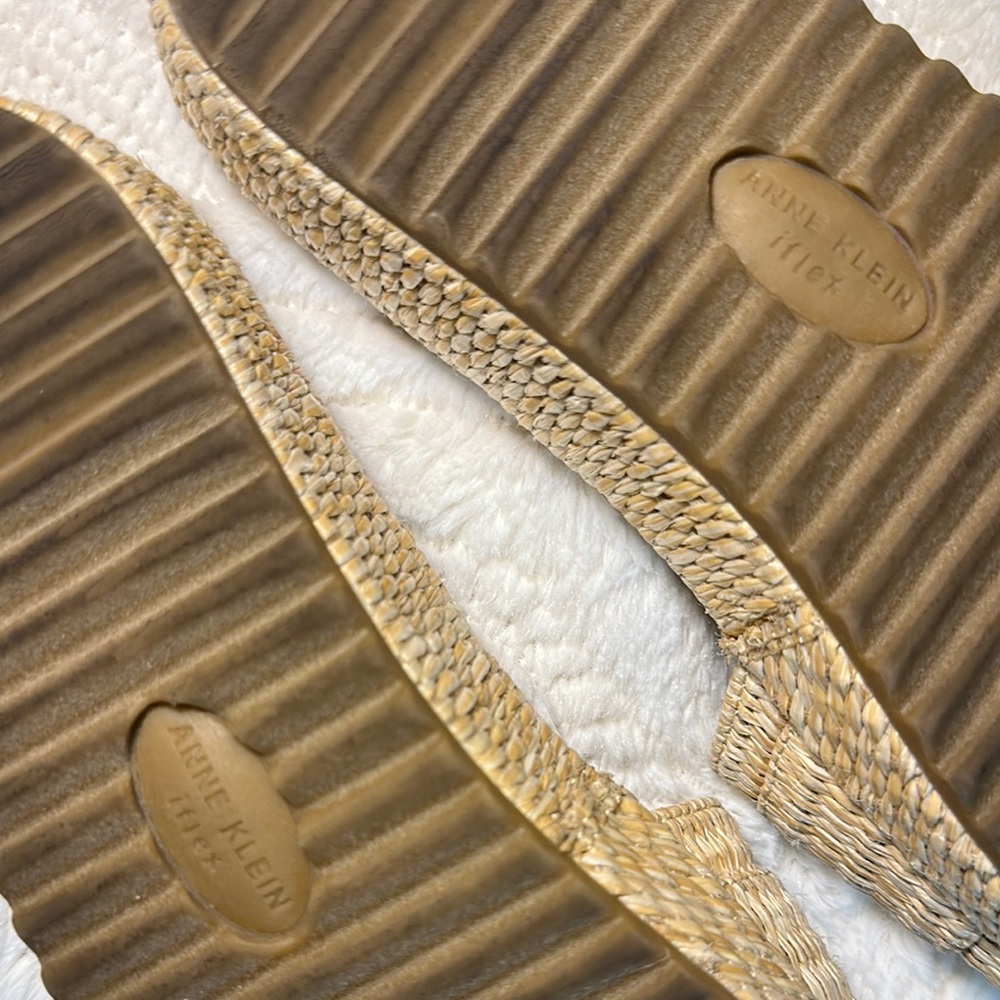 Anne Klein Akviena Women's Woven Slide Sandals - Picture 8 of 10
